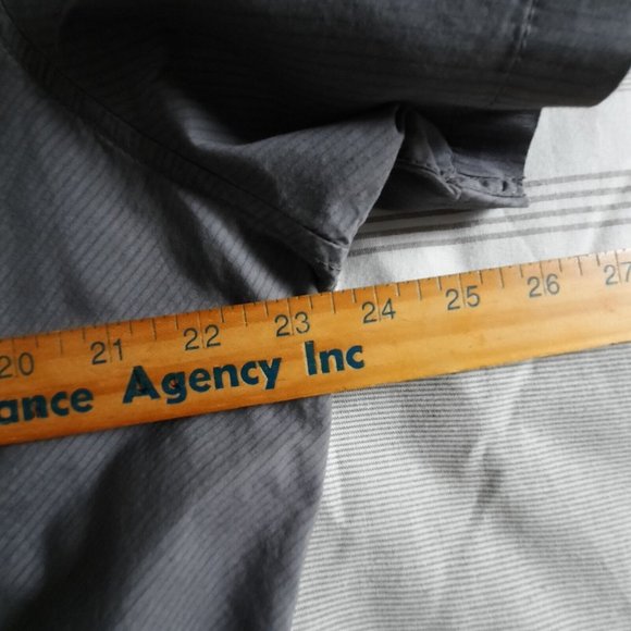 ROCK & REPUBLIC Mens Short Sleeve Gray Classic Fit Button Shirt Size XL - Picture 6 of 7